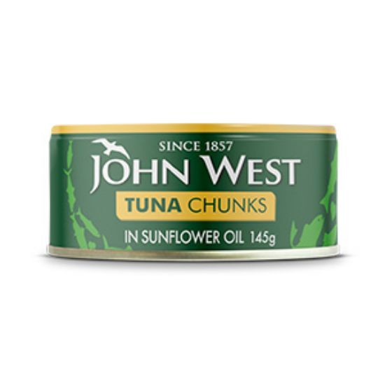 Picture of JWEST Tuna Chunks  Oil 145g x12